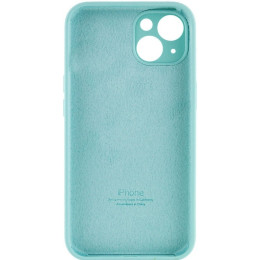 Silicone Case Full Camera для iPhone 15 Plus Marine Green 2