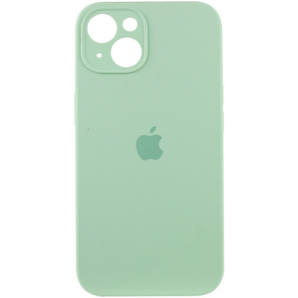 Silicone Case Full Camera для iPhone 15 Pistachio