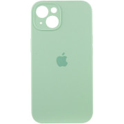 Silicone Case Full Camera для iPhone 15 Pistachio