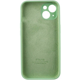 Silicone Case Full Camera для iPhone 15 Pistachio