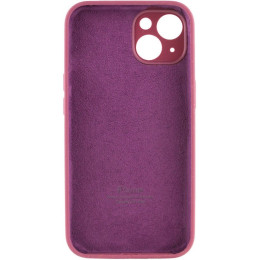 Silicone Case Full Camera для iPhone 15 Plum 2