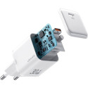 Мережевий зарядний пристрій Usams US-CC186 single USB-C PD3.0 30W 3A White