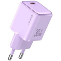 Мережевий зарядний пристрій Usams US-CC186 single USB-C PD3.0 30W 3A Purple