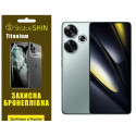 Полиуретановая пленка StatusSKIN Titanium для Xiaomi Poco F6 5G Глянцевая