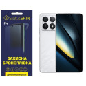 Полиуретановая пленка StatusSKIN Pro для Xiaomi Poco F6 Pro 5G Матовая
