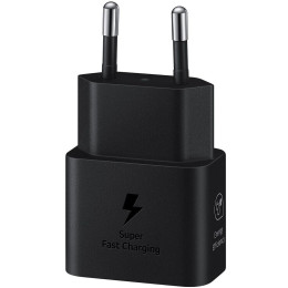 Сетевое зарядное устройство Samsung 25W Travel Adapter + cable Type-C Black (EP-T2510XBEGEU) 2
