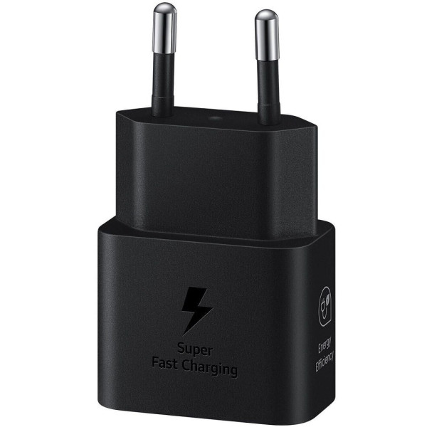 Мережевий зарядний пристрій Samsung 25W Travel Adapter + cable Type-C Black (EP-T2510XBEGEU)