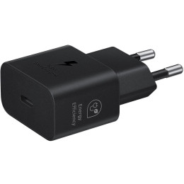 Мережевий зарядний пристрій Samsung 25W Travel Adapter + cable Type-C Black (EP-T2510XBEGEU)