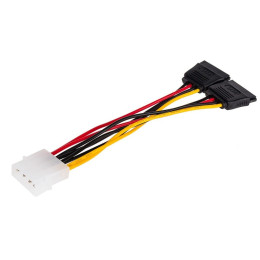 Кабель питания Atcom Molex-2Sata 0.2 м (16148) 2