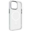 Чохол ArmorStandart Unit MagSafe для iPhone 15 Pro Max Matte Clear Silver (ARM69350)