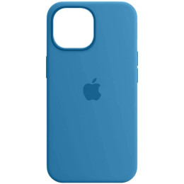 Silicone Case для iPhone 15 Pro Max Blue Fog
