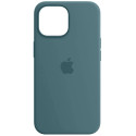 Silicone Case для iPhone 15 Pro Max Pine Green