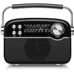 Радиоприемник REAL-EL X-545 Black (EL121800005)