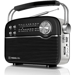 Радиоприемник REAL-EL X-545 Black (EL121800005)