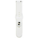 Ремінець Silicone для Samsung Watch Active/Galaxy S4 42mm/Gear S2/Xiaomi Amazfit (20mm) White