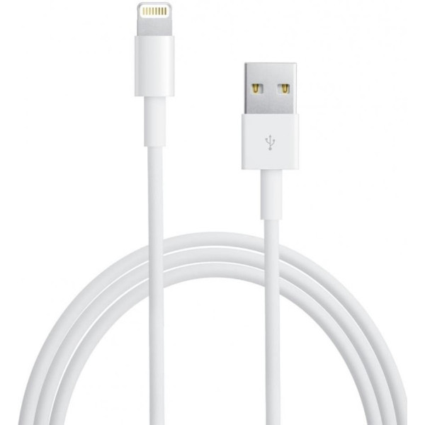 Кабель Apple USB to Lightning 1m (MD818) (OEM, no box, i6) (ARM68418)