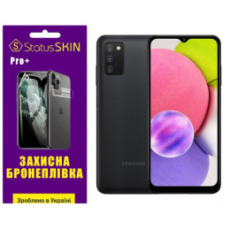 Поліуретанова плівка StatusSKIN Pro+ для Samsung A03s A037 Матова