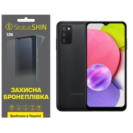 Поліуретанова плівка StatusSKIN Lite для Samsung A03s A037 Глянцева