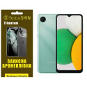 Поліуретанова плівка StatusSKIN Titanium для Samsung A03 Core A032F Глянцева