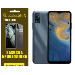 Поліуретанова плівка StatusSKIN Titanium для ZTE Blade A71 Глянцева