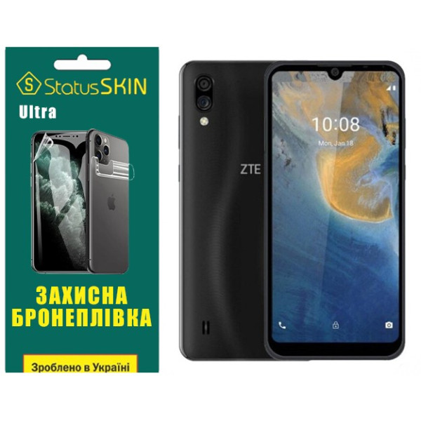 Поліуретанова плівка StatusSKIN Ultra для ZTE Blade A51 Lite Глянцева