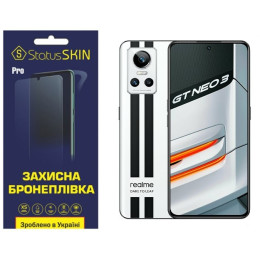 Полиуретановая пленка StatusSKIN Pro для Realme GT Neo 3 Глянцевая