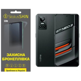 Полиуретановая пленка StatusSKIN Lite для Realme GT Neo 3 Глянцевая
