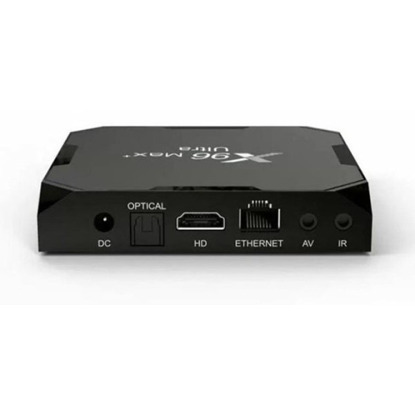 ТВ-приставка Smart TV X96 MAX+ Ultra 4/32GB Android TV (905x4) Black