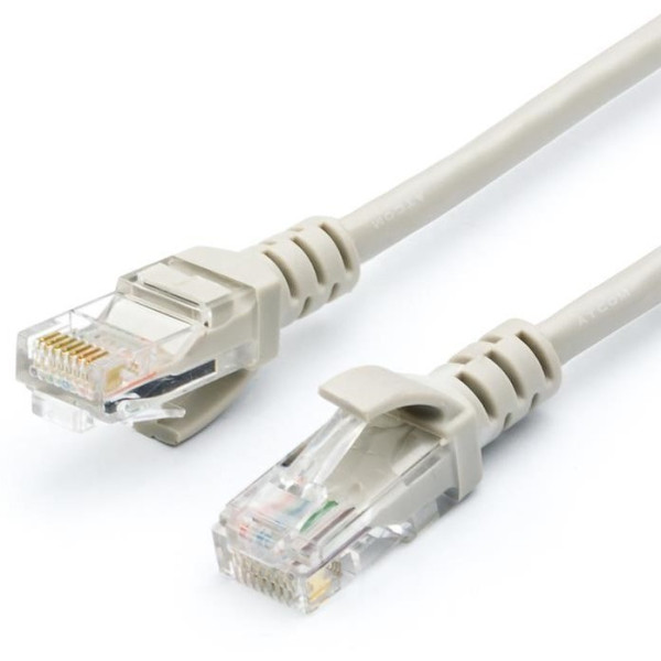 Патч-корд Atcom Geplink UTP Cat.5e 26AWG 3м Сірий (GL8003)