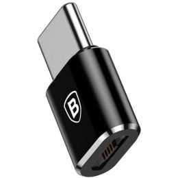 Адаптер Baseus Micro Female to Type-C Black (CAMOTG-01)