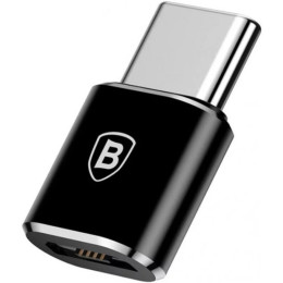 Адаптер Baseus Micro Female to Type-C Black (CAMOTG-01)