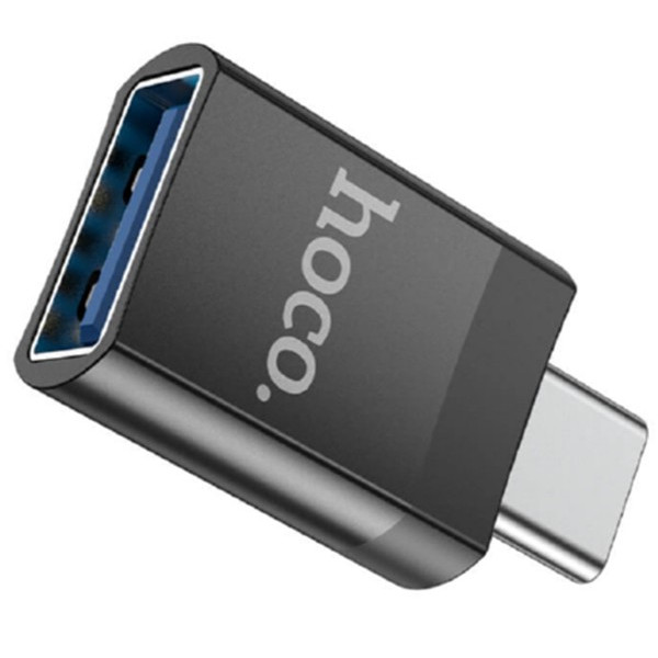 Адаптер Hoco UA17 Type-C male to USB female OTG USB3.0 Black