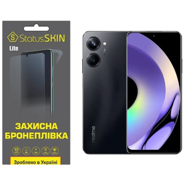 Полиуретановая пленка StatusSKIN Lite для Realme 10 Pro Глянцевая