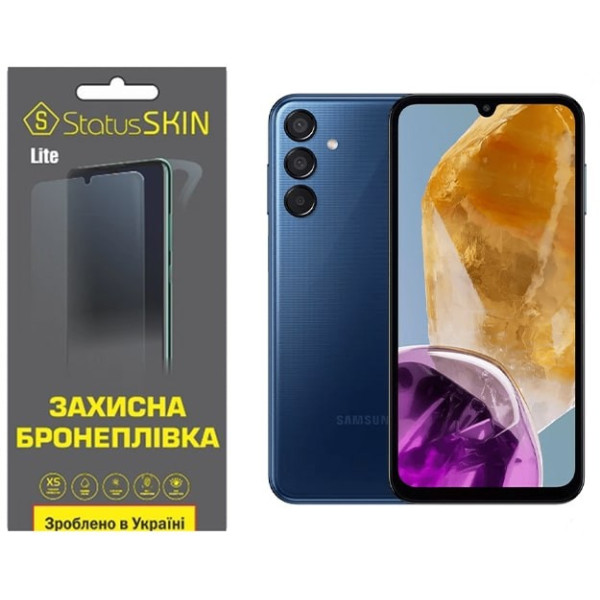 Полиуретановая пленка StatusSKIN Lite для Samsung M15 5G M156 Глянцевая