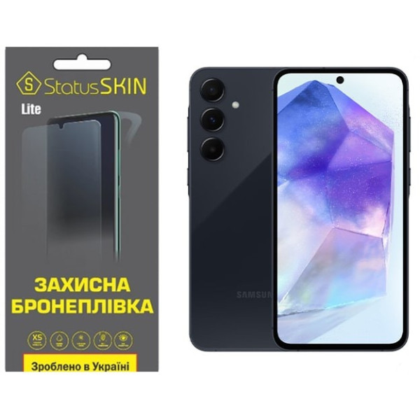 Полиуретановая пленка StatusSKIN Lite для Samsung A55 5G A556 Глянцевая