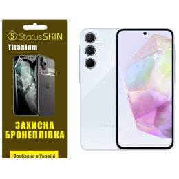 Поліуретанова плівка StatusSKIN Titanium для Samsung A35 5G A356 Глянцева