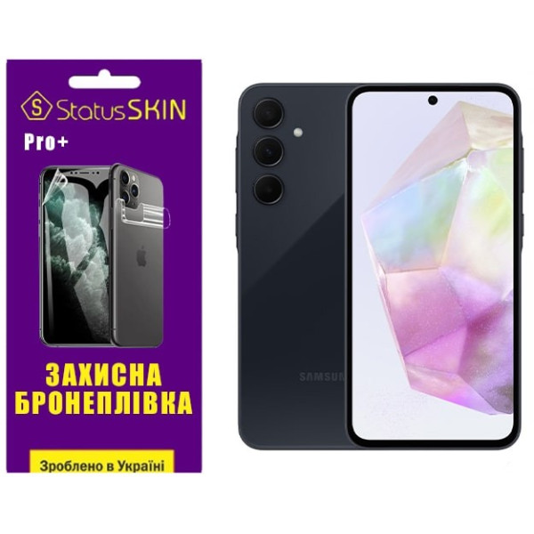 Полиуретановая пленка StatusSKIN Pro+ для Samsung A35 5G A356 Глянцевая