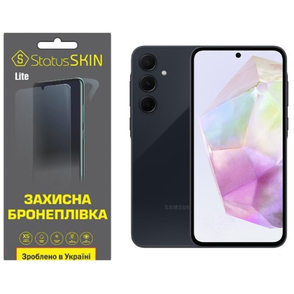 Поліуретанова плівка StatusSKIN Lite для Samsung A35 5G A356 Глянцева