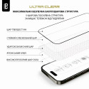 Защитное стекло Lanbi Ultra+ Corning Glass для iPhone 15 Pro Black