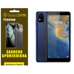 Поліуретанова плівка StatusSKIN Titanium для ZTE Blade A31 Глянцева