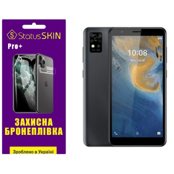 Полиуретановая пленка StatusSKIN Pro+ для ZTE Blade A31 Глянцевая