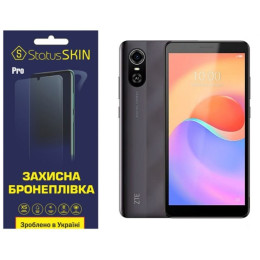 Поліуретанова плівка StatusSKIN Pro для ZTE Blade A31 Plus Глянцева