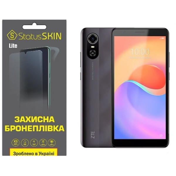 Поліуретанова плівка StatusSKIN Lite для ZTE Blade A31 Plus Матова