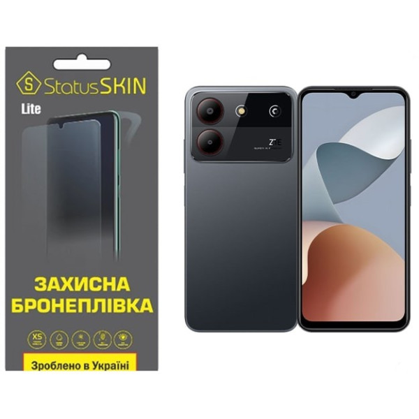 Поліуретанова плівка StatusSKIN Lite для ZTE Blade A54 Глянцева