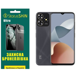 Полиуретановая пленка StatusSKIN Ultra для ZTE Blade A73 4G Глянцевая