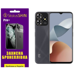 Поліуретанова плівка StatusSKIN Pro+ для ZTE Blade A73 4G Глянцева
