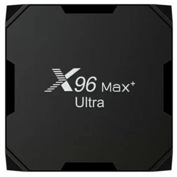 ТВ-приставка Smart TV X96 MAX+ Ultra 4/64GB Android TV (905x4) Black
