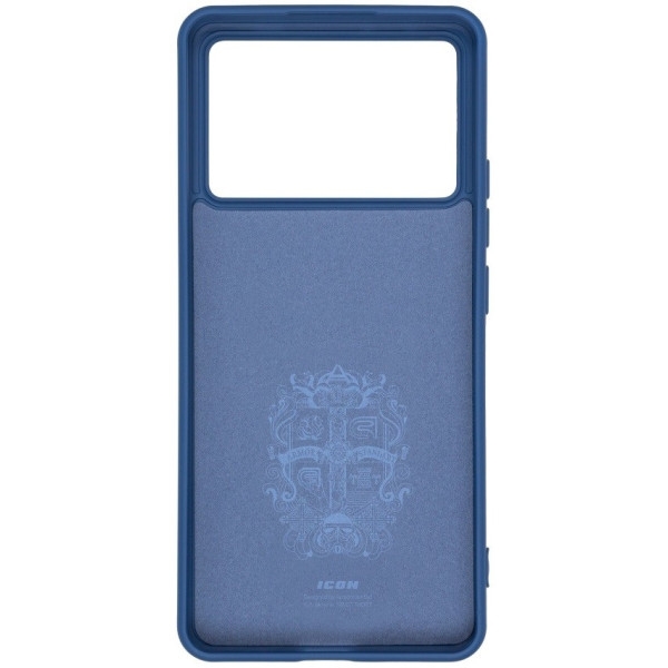 Панель ArmorStandart Icon для Xiaomi Redmi K70E/Poco X6 Pro 5G Dark Blue