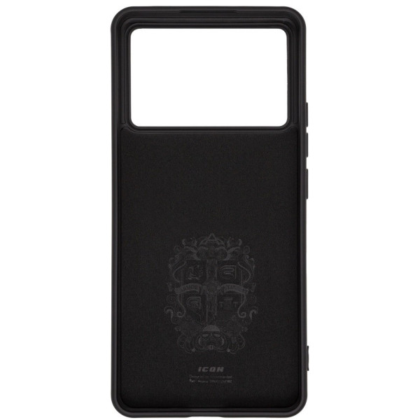 Панель ArmorStandart Icon для Xiaomi Redmi K70E/Poco X6 Pro 5G Black