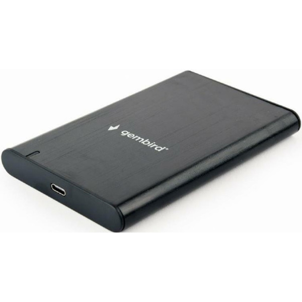 Зовнішня кишеня Gembird SATA HDD 2.5 USB 3.1 алюміній Black (EE2-U3S-6)